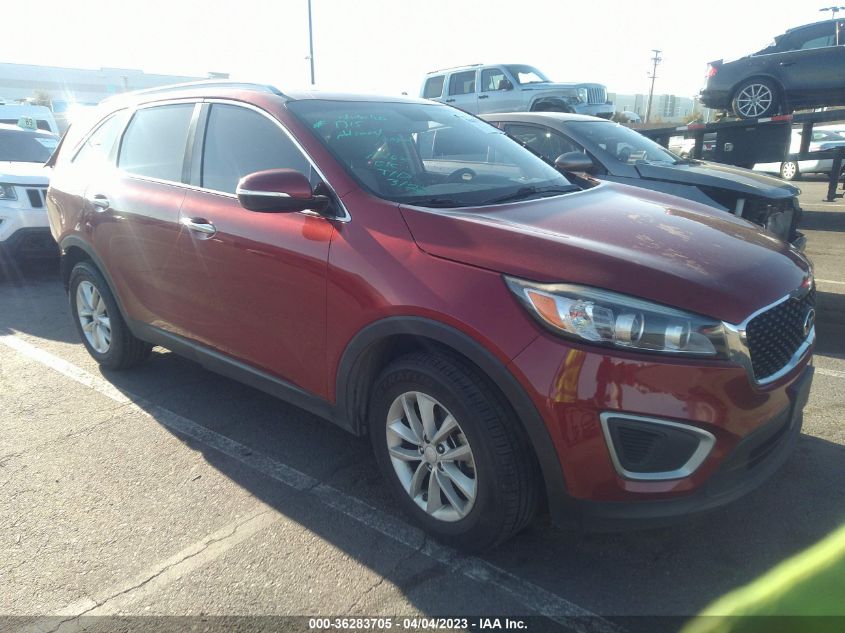 2018 KIA SORENTO LX - 5XYPG4A38JG346383