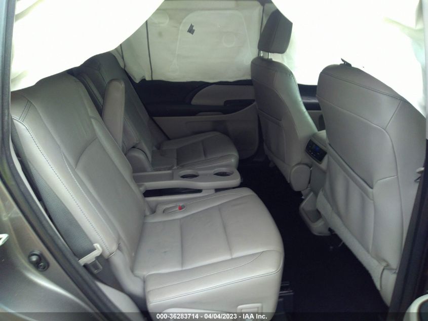 2015 TOYOTA HIGHLANDER XLE - 5TDKKRFH1FS042266