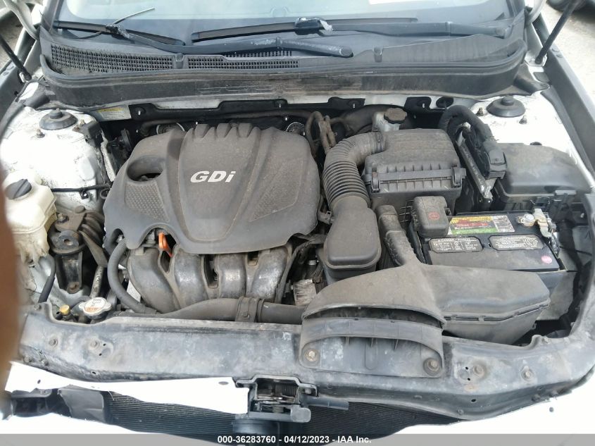 2013 HYUNDAI SONATA GLS PZEV - 5NPEB4AC3DH678167