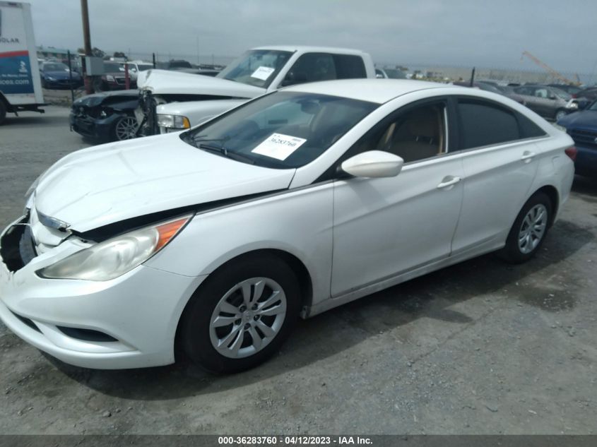 2013 HYUNDAI SONATA GLS PZEV - 5NPEB4AC3DH678167