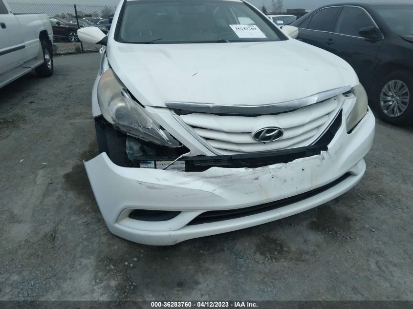 2013 HYUNDAI SONATA GLS PZEV - 5NPEB4AC3DH678167