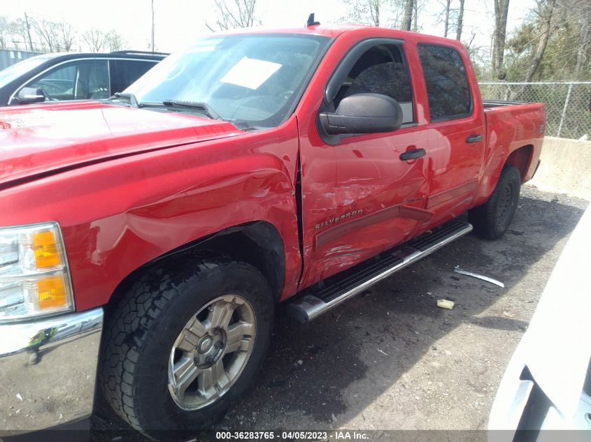 2013 CHEVROLET SILVERADO 1500 LT - 3GCPKSE77DG358353