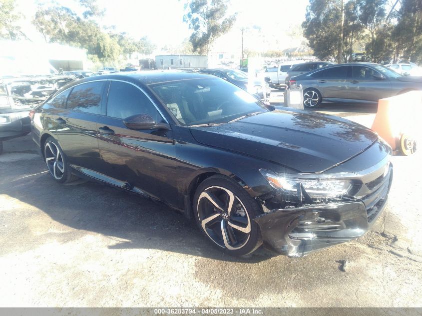 2020 HONDA ACCORD SEDAN SPORT - 1HGCV1F39LA109370