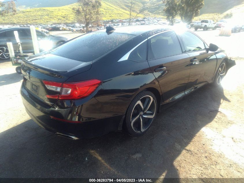 2020 HONDA ACCORD SEDAN SPORT - 1HGCV1F39LA109370
