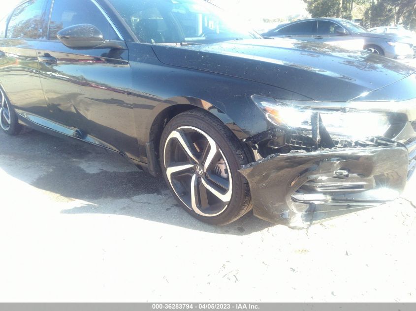 2020 HONDA ACCORD SEDAN SPORT - 1HGCV1F39LA109370