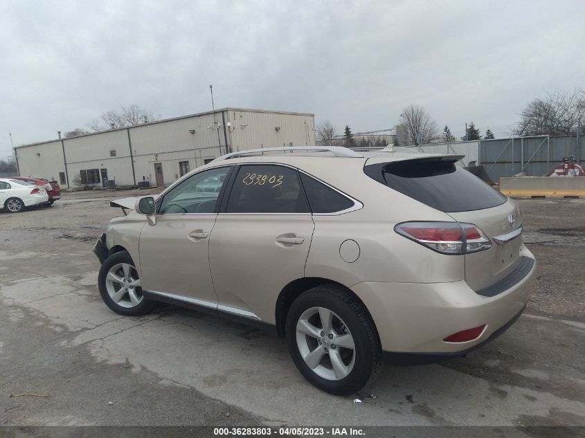 2013 LEXUS RX 350 - 2T2BK1BA4DC178256