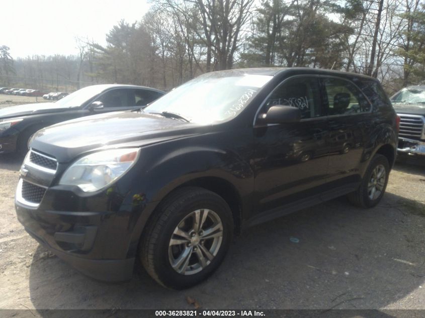 2013 CHEVROLET EQUINOX LS - 2GNALBEK8D6237325