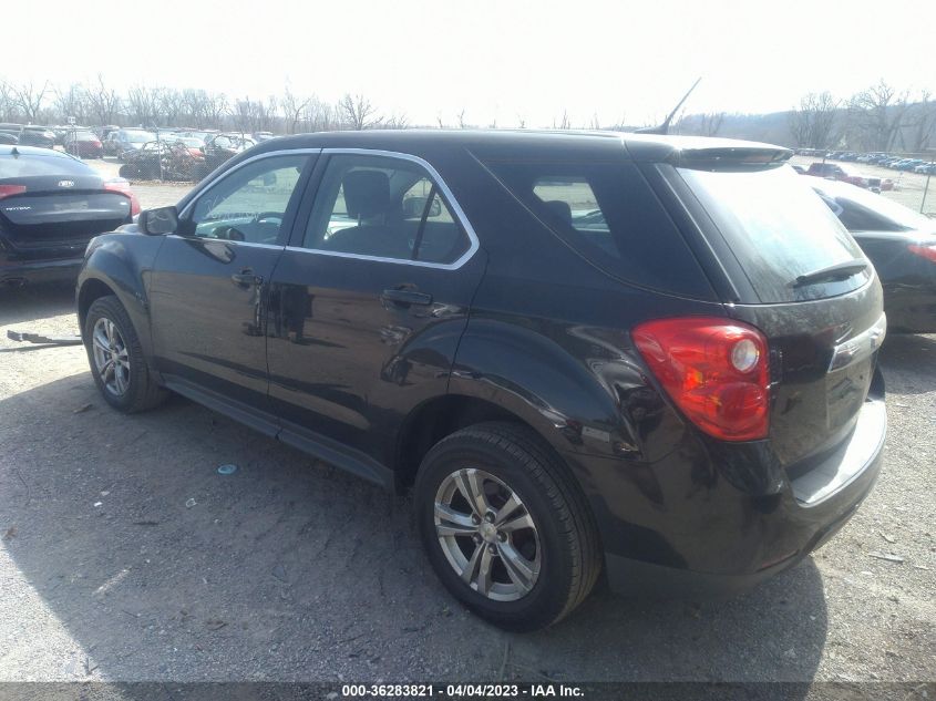 2013 CHEVROLET EQUINOX LS - 2GNALBEK8D6237325