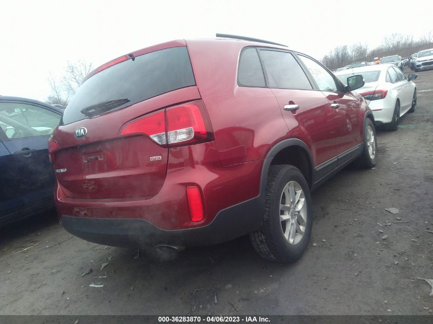 2015 KIA SORENTO LX - 5XYKT3A69FG662196