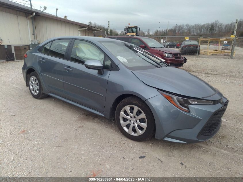 2022 TOYOTA COROLLA LE - JTDEPMAE6N3029334