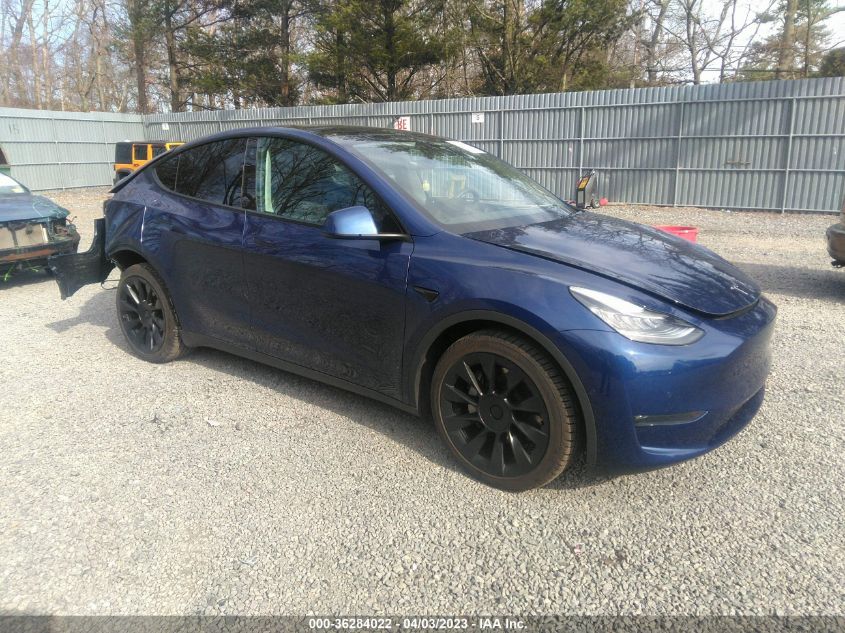 2021 TESLA MODEL Y LONG RANGE - 5YJYGDEE5MF066903