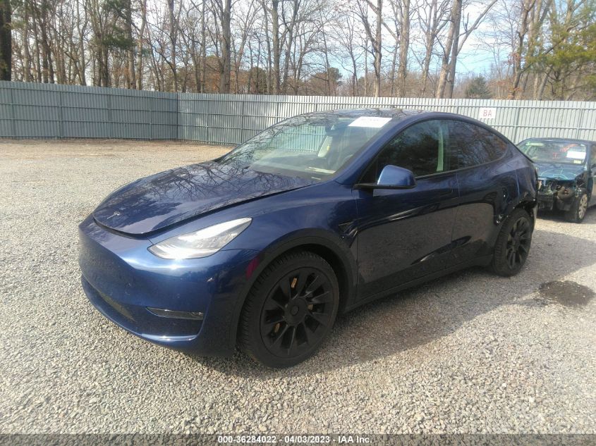 2021 TESLA MODEL Y LONG RANGE - 5YJYGDEE5MF066903