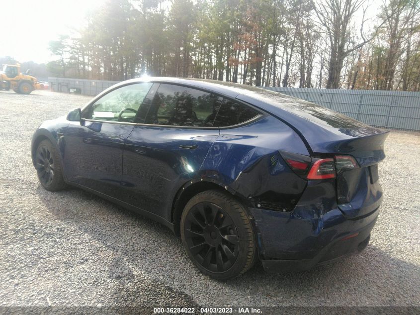 2021 TESLA MODEL Y LONG RANGE - 5YJYGDEE5MF066903