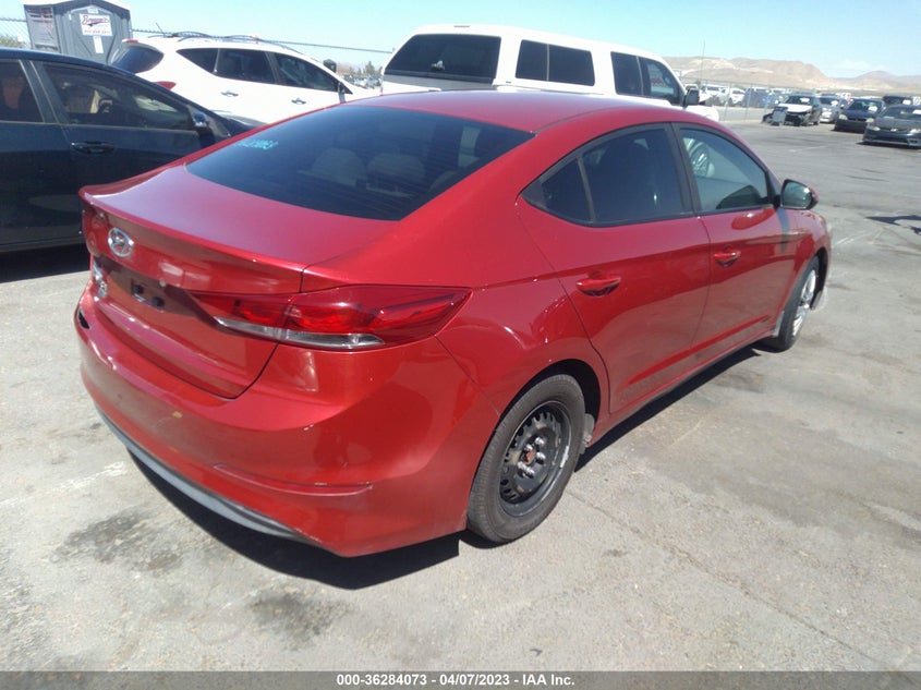 VIN 5NPD74LF7JH280976 2018 HYUNDAI ELANTRA SE