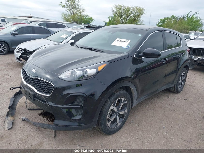 VIN KNDPM3AC9M7927315 2021 KIA SPORTAGE LX