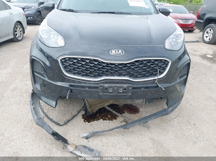 VIN KNDPM3AC9M7927315 2021 KIA SPORTAGE LX