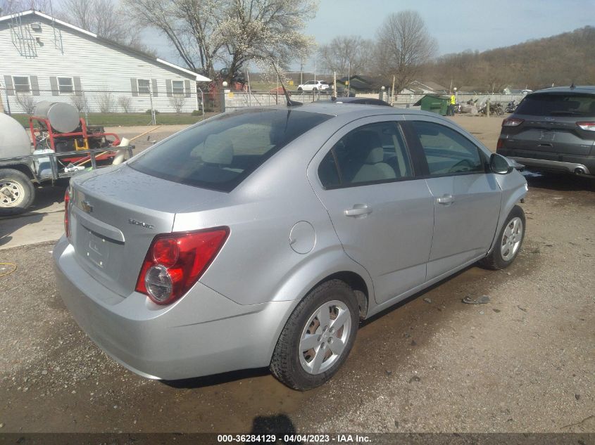 2013 CHEVROLET SONIC LS - 1G1JA5SH4D4213221