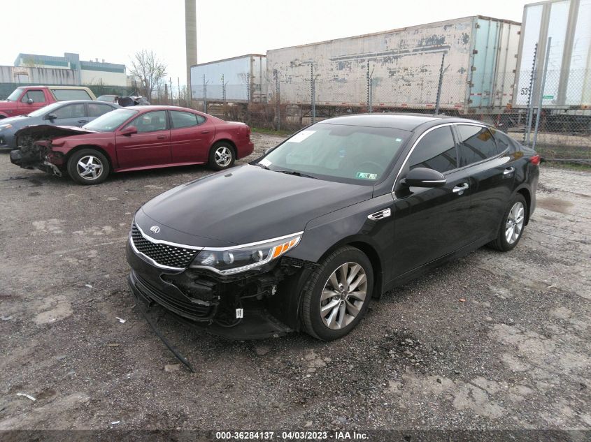 2017 KIA OPTIMA EX - 5XXGU4L34HG165351