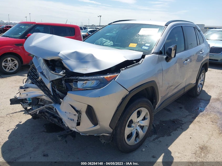 VIN 2T3H1RFVXMC138204 2021 TOYOTA RAV4 LE