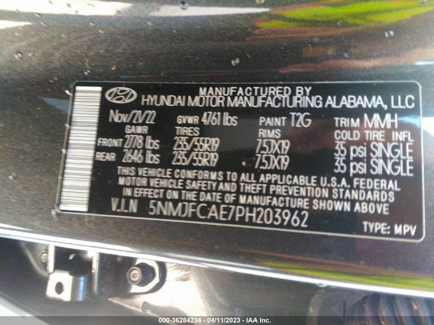 2023 HYUNDAI TUCSON SEL - 5NMJFCAE7PH203962