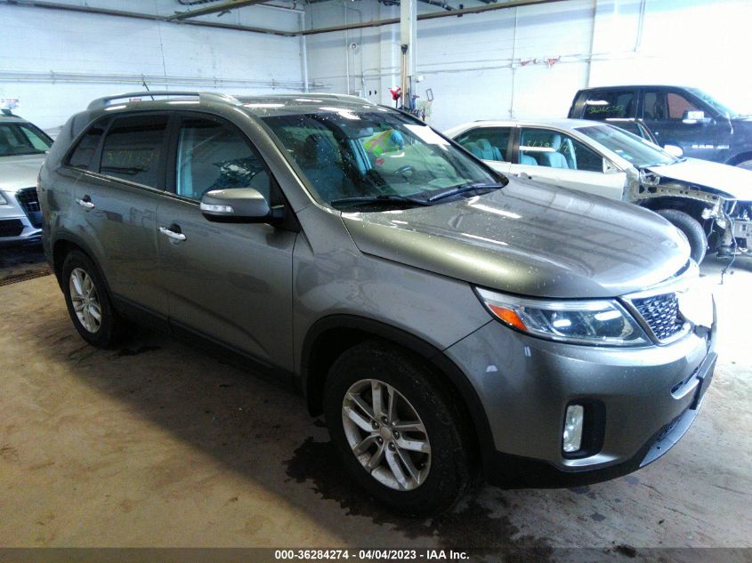 2014 KIA SORENTO LX - 5XYKT4A71EG492199