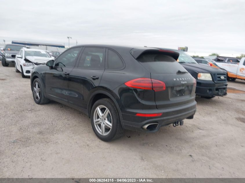 2016 PORSCHE CAYENNE - WP1AA2A26GKA37144