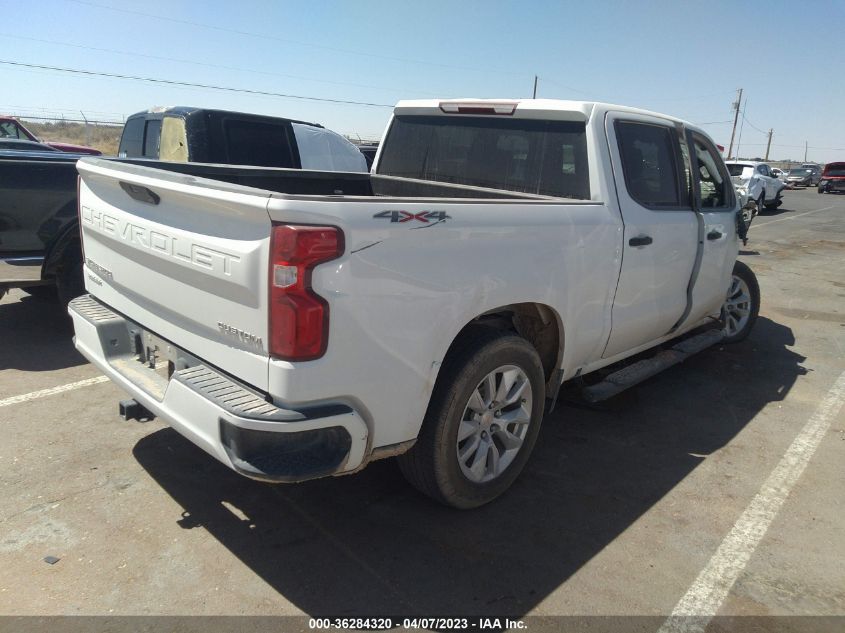 2021 CHEVROLET SILVERADO 1500 CUSTOM - 1GCPYBEK7MZ389489