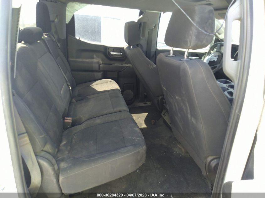 2021 CHEVROLET SILVERADO 1500 CUSTOM - 1GCPYBEK7MZ389489