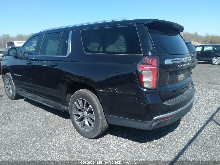 2021 CHEVROLET SUBURBAN LT - 1GNSKCKD5MR335249