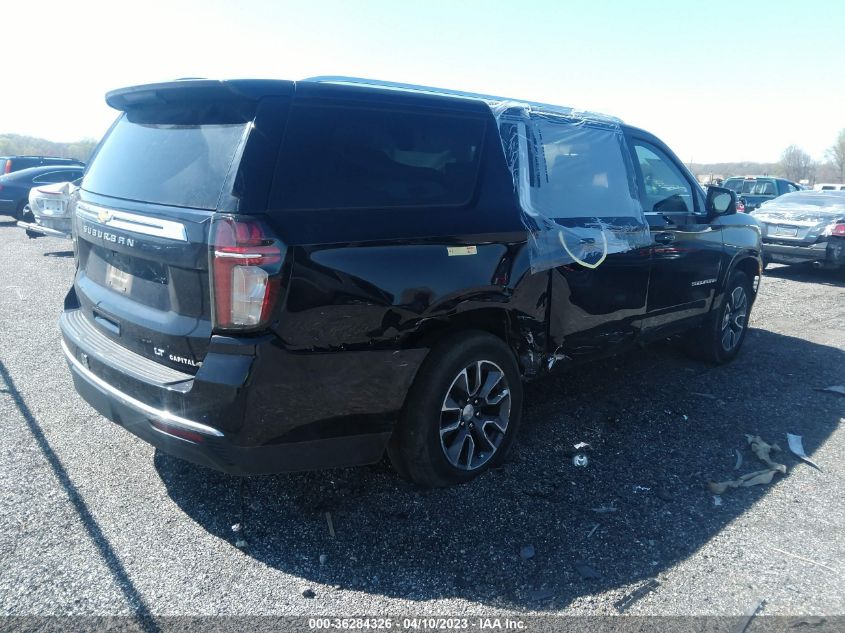 2021 CHEVROLET SUBURBAN LT - 1GNSKCKD5MR335249