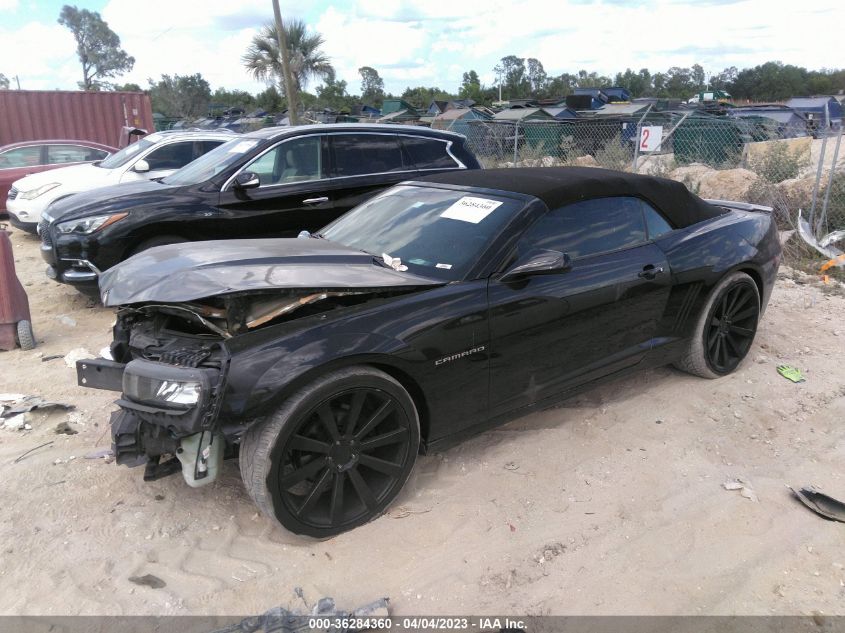 2015 CHEVROLET CAMARO LT - 2G1FD3D3XF9138785