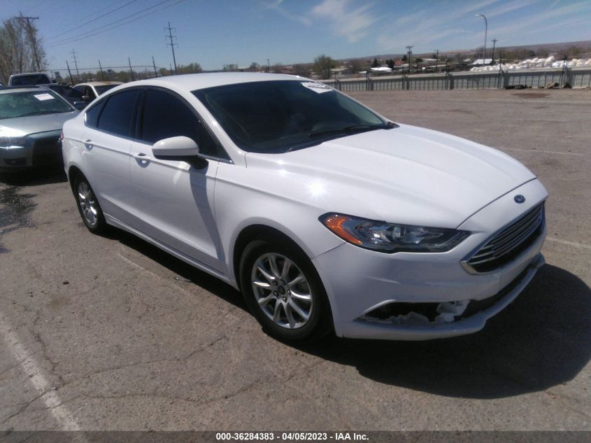 2018 FORD FUSION S - 3FA6P0G70JR110899