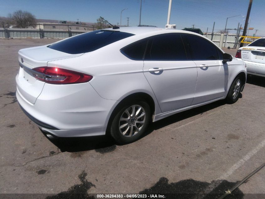 2018 FORD FUSION S - 3FA6P0G70JR110899