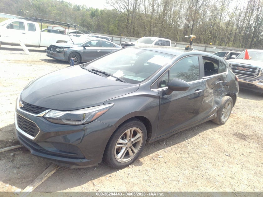 VIN 3G1BE6SMXJS540732 2018 CHEVROLET CRUZE LT