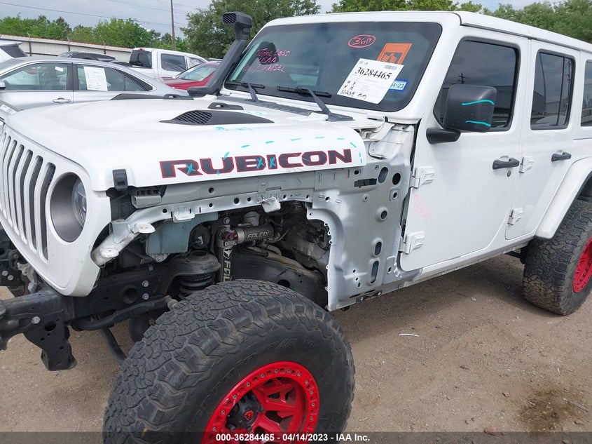 VIN 1C4HJXFN2JW243058 2018 JEEP WRANGLER UNLIMITED RUBICON