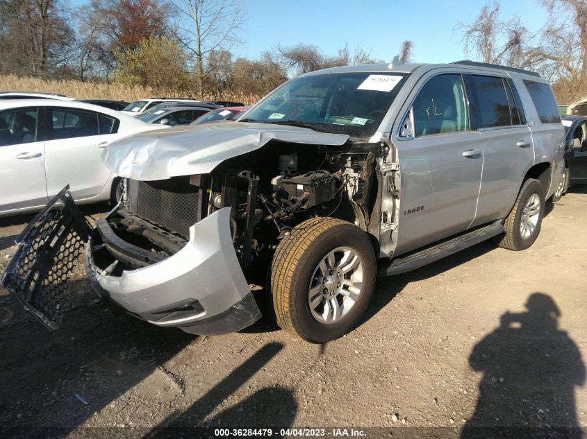2018 CHEVROLET TAHOE LT - 1GNSCBKCXJR248909