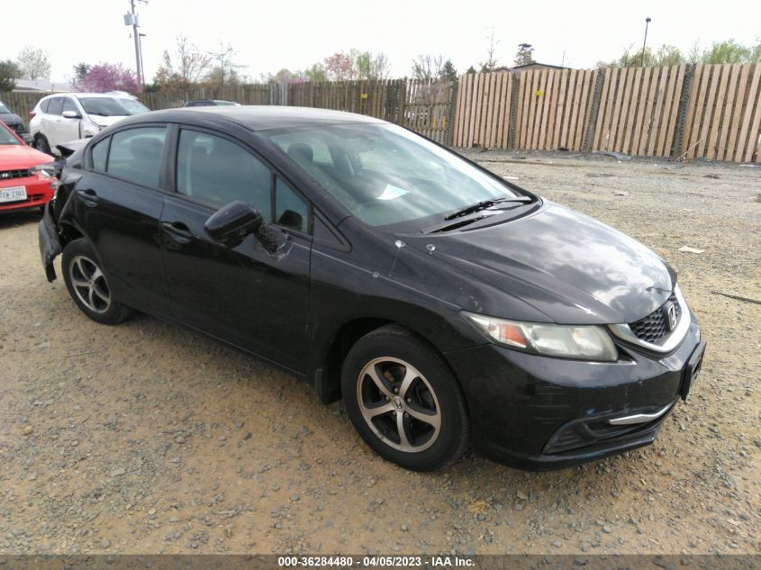 2015 HONDA CIVIC SEDAN SE - 2HGFB2F70FH549661