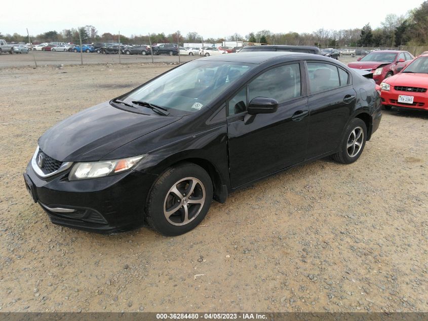 2015 HONDA CIVIC SEDAN SE - 2HGFB2F70FH549661