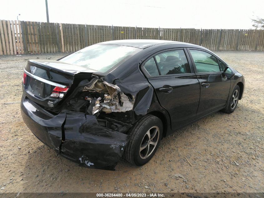 2015 HONDA CIVIC SEDAN SE - 2HGFB2F70FH549661