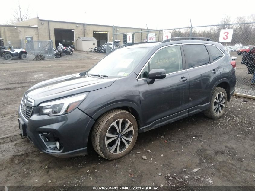 2021 SUBARU FORESTER LIMITED - JF2SKAUC2MH499096