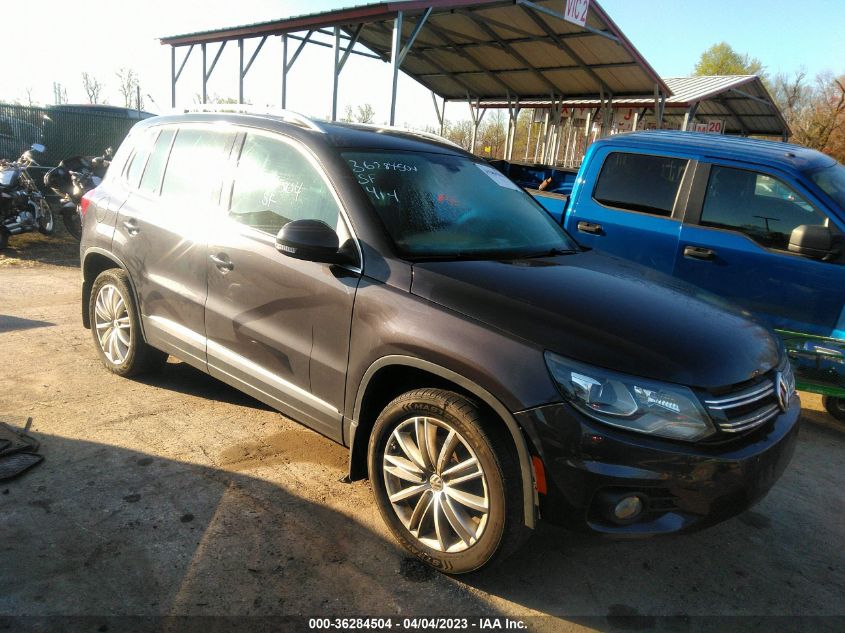 2016 VOLKSWAGEN TIGUAN SE - WVGAV7AXXGW562209