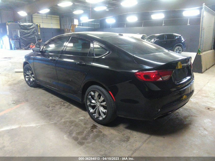 2015 CHRYSLER 200 S - 1C3CCCBB4FN744219