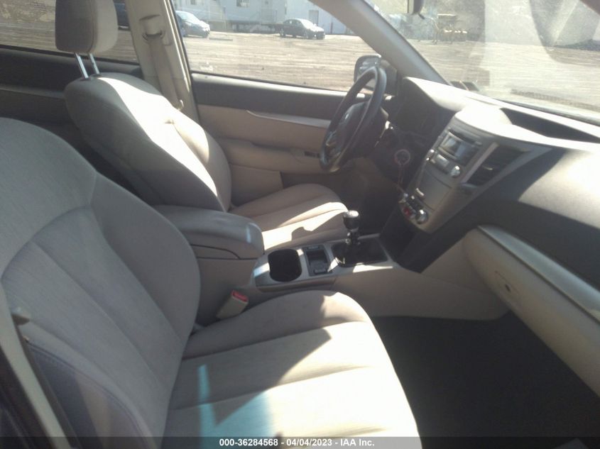 2013 SUBARU OUTBACK 2.5I PREMIUM - 4S4BRBCC4D1306534