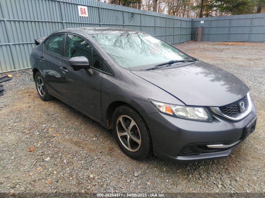 2015 HONDA CIVIC SEDAN SE - 19XFB2F74FE227762
