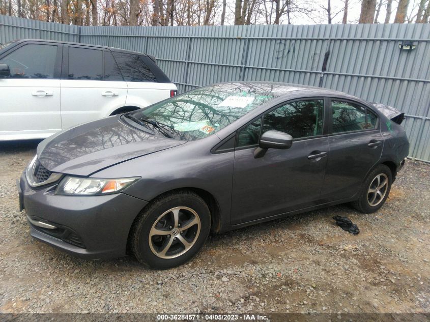 2015 HONDA CIVIC SEDAN SE - 19XFB2F74FE227762