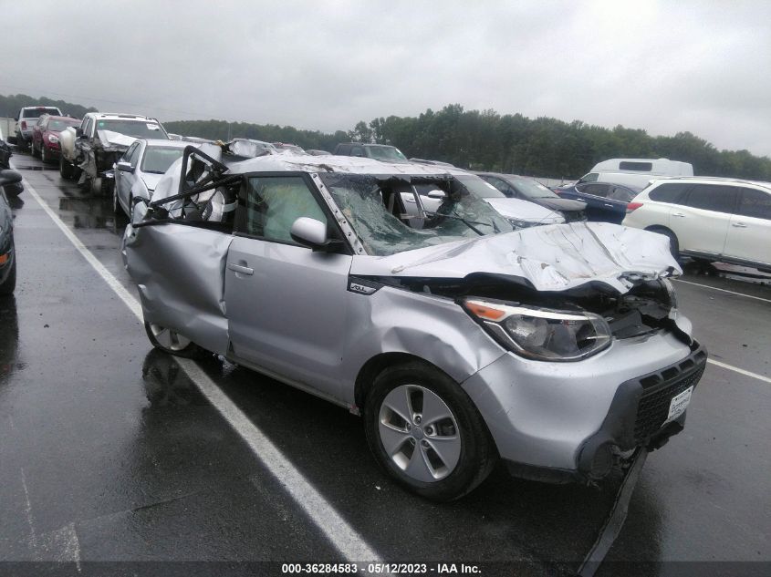 2015 KIA SOUL BASE - KNDJN2A27F7763392