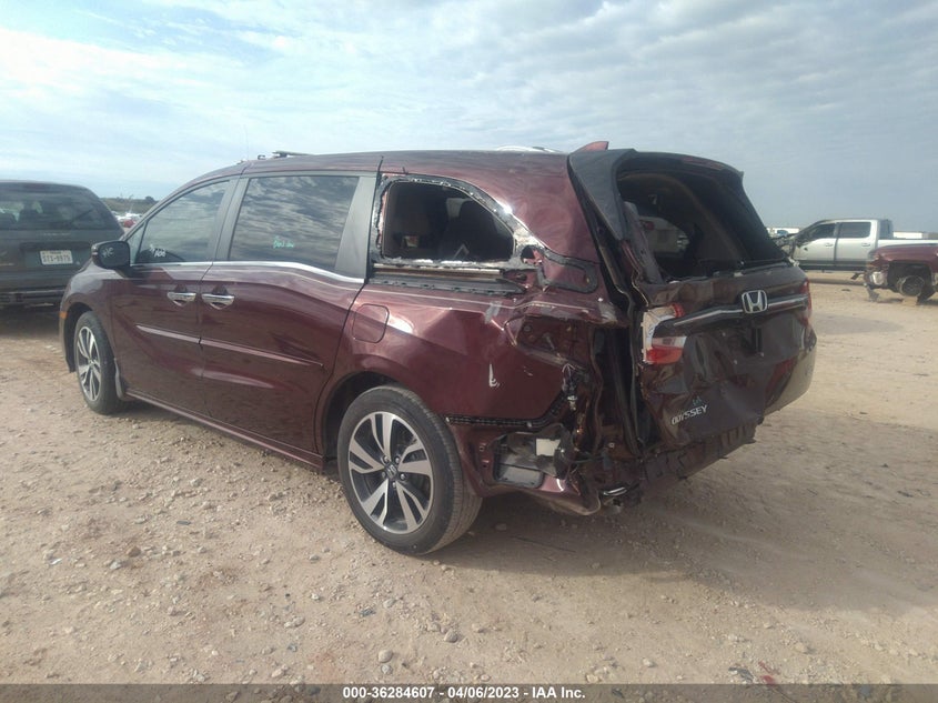 VIN 5FNRL6H89MB022050 2021 HONDA ODYSSEY TOURING