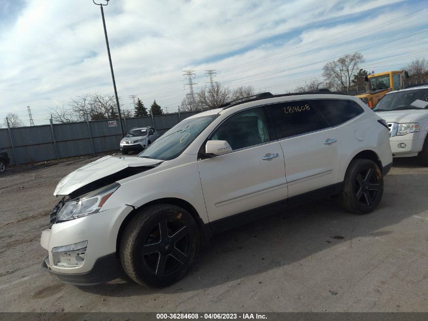 2014 CHEVROLET TRAVERSE LTZ - 1GNKRJKD6EJ333168