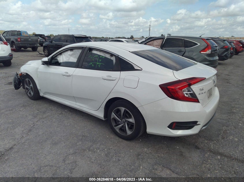 VIN 19XFC2F62LE019590 2020 HONDA CIVIC SEDAN LX