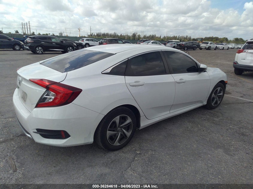 VIN 19XFC2F62LE019590 2020 HONDA CIVIC SEDAN LX
